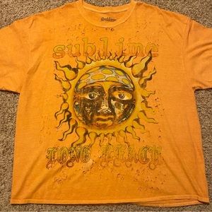 Orange urban outfitters sublime tee